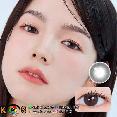 Gemhour 1Day Rheia Charcoal Gray 레아 원데이 차콜그레이 Gemhour 1Day Rheia Charcoal Gray 레아 원데이 차콜그레이
